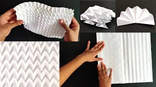 Learn Origami 01  Basic Paper Fold Patterns  How To Make Basic Folds By Deepali Karanjavkar [upl. by Eseerehs]