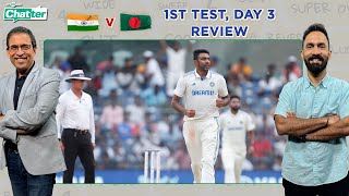 Cricbuzz Chatter Harsha Bhogle amp Dinesh Karthik review Day 3 of 1st India v Bangladesh Test [upl. by Cesaria]