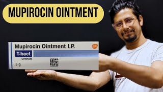 Mupirocin ointment ip tbact uses in hindi  mupirocin ointment ip kis kaam aati hai [upl. by Boatwright]