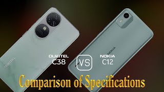 Oukitel C38 vs Nokia C12 A Comparison of Specifications [upl. by Arec]