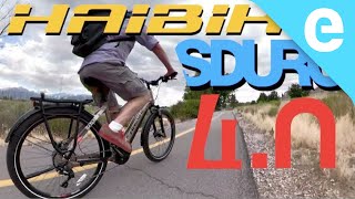 Store Bought Review Haibike Trekking 40 w Yamaha PWST [upl. by Inanak]