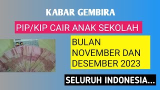 Bantuan pip cair bulan November dan Desember 2023 [upl. by Essie]