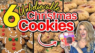 Unbelievable CHRISTMAS COOKIES That Will BLOW YOUR MIND  BOX CAKE MIX COOKIE RECIPES [upl. by Fatma]