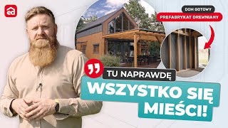 Extradompl HOME TOUR  Mezzanine Smart 35 całoroczny dom gotowy w szkielecie drewnianym [upl. by Nnylorac]