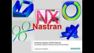 Nonlinear Analysis with NX Nastran [upl. by Blossom]