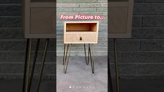 I Built This Side Table From Only A Clients Picture [upl. by Adnal]