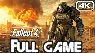 FALLOUT 4 Gameplay Walkthrough FULL GAME 4K 60FPS No Commentary [upl. by Holofernes]