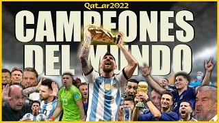 🏆🏆🏆 🇦🇷 ASÍ CONQUISTAMOS EL MUNDO  Argentina campeón mundial Qatar 2022 Edición de coleccion [upl. by Feola]