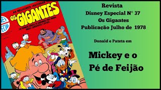 Disney Especial  Os Gigantes  quotMickey e o Pé de Feijãoquot Com Pato Donald Mickey e Pateta [upl. by Eilra]