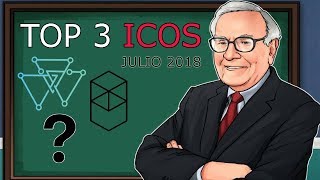 Top 3 ICOs  Julio 2018 Edenchain y Mas [upl. by Atsok]