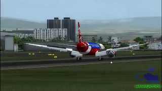 FSX Air Asia Manny Pacquiao B777300ER [upl. by Gustavus]