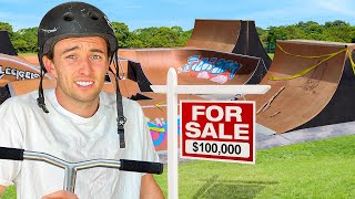 I’m Buying an Abandoned Skatepark for my Backyard [upl. by Ogires]