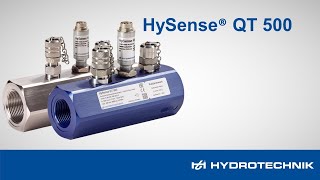 HySense® QT 500 – Turbine flow meter  flow measurement amp monitoring Hydrotechnik GmbH [upl. by Yelkao]