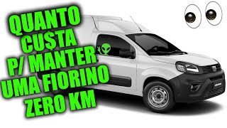 Quanto custa p manter uma Fiat Fiorino zero KM  Valores das revisões  Fui ver uma na loja [upl. by Glennie]