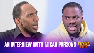 An interview with Micah Parsons [upl. by Elyk]