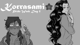 Korra x Asami Legend of Korra Comic Dub 🏳️‍🌈 Pride Week Day 5 🏳️‍🌈 [upl. by Ahsikyt895]