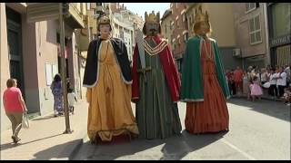 FIESTAS DE BARBASTRO 2016 CABALGATA DEL PREGÓN [upl. by Coltun]