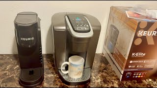 Keurig K Express VS Keurig K Elite Coffee Maker [upl. by Dieterich]