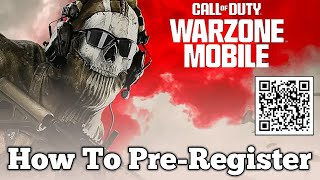 How To PreRegister For Warzone Mobile On iOS amp Android [upl. by Novehc217]