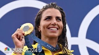 Jessica Fox makes HISTORY in womens K1 final  Paris Olympics  NBC Sports [upl. by Atis667]