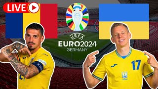 🔴 VICTORIEEE ROMANIAAA ROMANIA VS UCRAINA 30  HAI ROMANIA  ROMANIA EURO 2024 LIVE [upl. by Bentley]