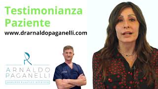 Testimonianza mastoplastica additiva per Dr Arnaldo Paganelli chirurgo plastico aprile 2024 [upl. by Ssej]