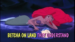 The Little Mermaid  Part Of Your World  Sing Along Song with on Screen Lyrics  Disney [upl. by Cired]