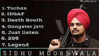 Sidhu Moose Wala All Songs  Sidhu Moose New Songs  Sidhu Moose Wala Training Songs [upl. by Tam]