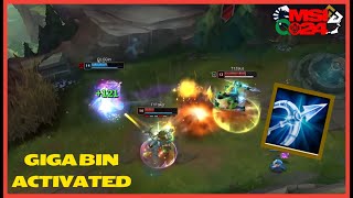 BLG BIN WITH THE VAYNE 1V3  MSI 2024 [upl. by Aneehsal]