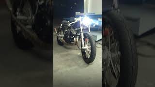 THE POWER OF 2 STROKE MOTORCYCLES shorts bikemodified caferacer [upl. by Abih]