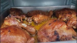 FRANGO ASSADO NO FORNO COM MAIONESE MACIO e SUCULENTO [upl. by Nairahcaz]