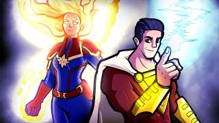 Captain Marvel vs Shazam  Rap Battle Bonus Episode [upl. by Kilby972]