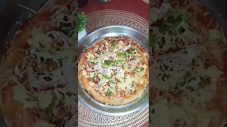 Cheese Pizzawith out ovenfood mykitchen cooking viralvideo [upl. by Udenihc]