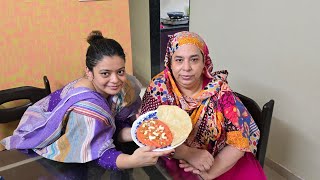 Nani and Nawasa is live with Halwa paratha recipe [upl. by Garlen683]