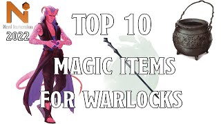 Top 10 Magic Items For Warlocks in DampD 5e  Nerd Immersion [upl. by Mauchi]