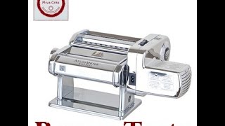 ✿ RevueTeste Pasta machine Atlas Motor Marcato [upl. by Shama]