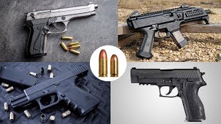 Las 15 Mejores Armas De Calibre 9 Mm Del Mundo [upl. by Derina406]