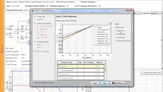 Preview of filter design software FilterPro [upl. by Leugimsiul]