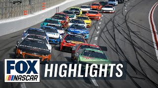 NASCAR Cup Series Ambetter Health 400 Highlights  NASCAR on FOX [upl. by Auqenahc]