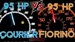 Ford Courier 16 TDCİ 95 HP VS Fiat Fiorino 13 MultiJet 95 HP [upl. by Carroll]