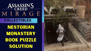 Book Puzzle Solution Nestorian Monastery  AC Mirage [upl. by Jobey]