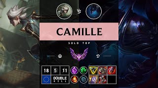 Camille Top vs Nocturne  EUW Master Patch 1413 [upl. by Anyaj]