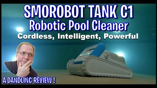 Smorobot Tank C1 Robotic Pool Cleaner CORDLESS [upl. by Narej855]