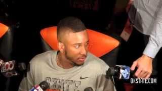 Brodrick Brown Interview  2012 ISU Postgame [upl. by Oimetra]