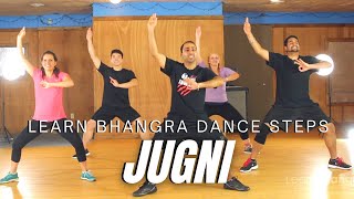 Learn Bhangra Dance Online Tutorial For Beginners  Jugni Step By Step  Lesson 8 [upl. by Eul633]