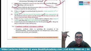 CA Final Elective Law  By CA Sanidhya Saraf  RERA Act  Economic Law  BookMyAcademycom [upl. by Ravi]