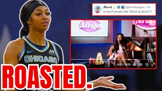 Angel Reese ROASTED Launches quotUNAPOLOGETICALLY ANGELquot Podcast amp WNBA Fans CRUSH HER [upl. by Oirad]