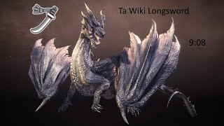 Ta Wiki Longsword Fatalis 908 [upl. by Nyliram]