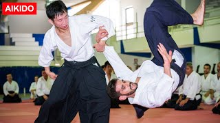 Aikido Highlights in Italy  Shirakawa Ryuji shihan [upl. by Sudnak]