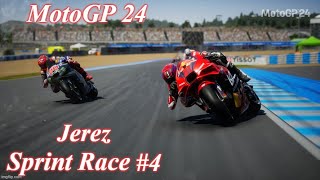 MotoGP 24  Sprint Race 4  Sprint at Jerez in Spain JerezGP [upl. by Basile]